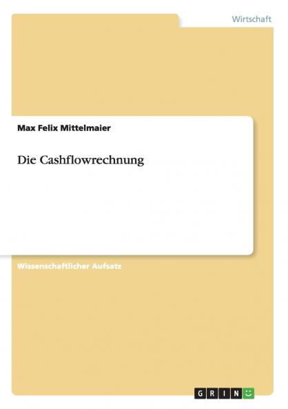 Die Cashflowrechnung