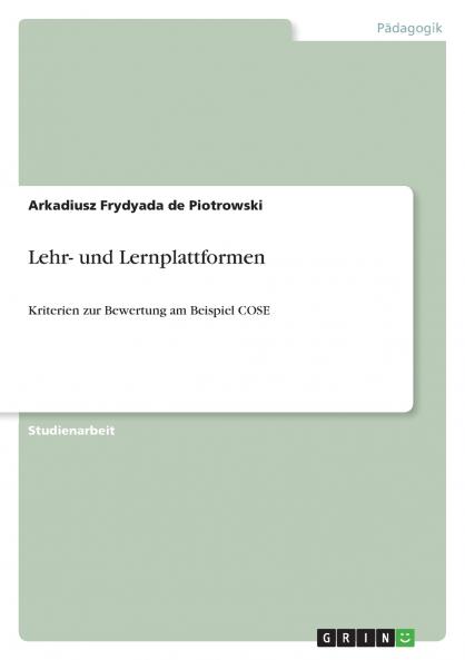 Lehr- und Lernplattformen