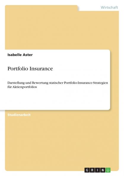 Portfolio Insurance
