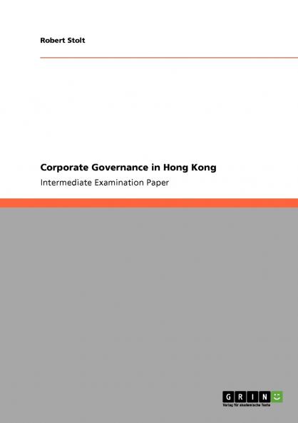 Corporate Governance in Hong Kong