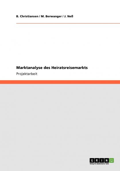 Marktanalyse des Heiratsreisemarkts