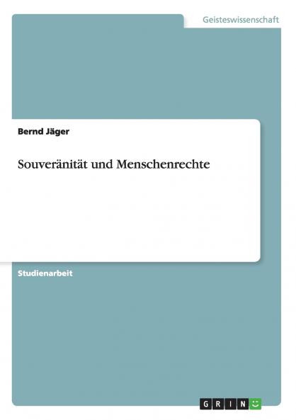 Souveränität und Menschenrechte