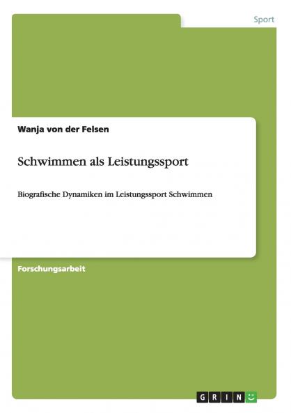 Schwimmen als Leistungssport