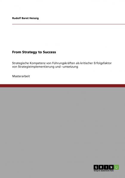 From Strategy to Success