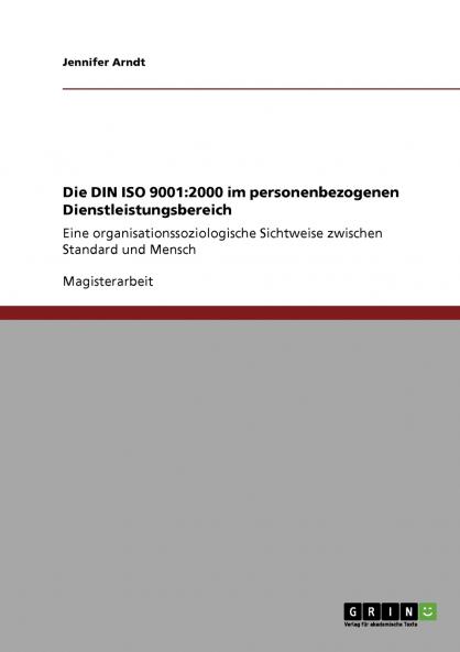 Die DIN ISO 9001