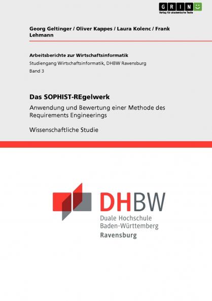 Das SOPHIST-REgelwerk