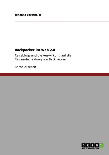Backpacker im Web 2.0