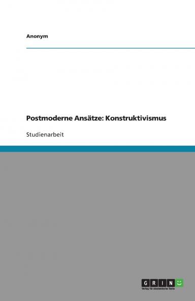 Postmoderne Ans��tze
