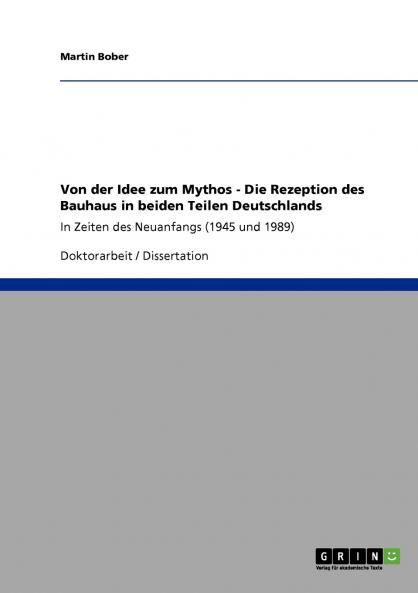 Von der Idee zum Mythos