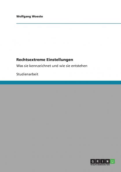 Rechtsextreme Einstellungen