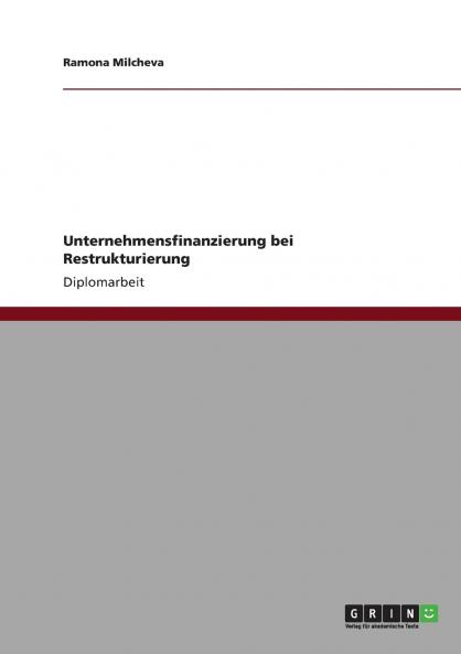 Unternehmensfinanzierung bei Restrukturierung
