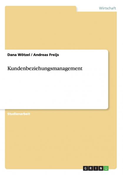 Kundenbeziehungsmanagement