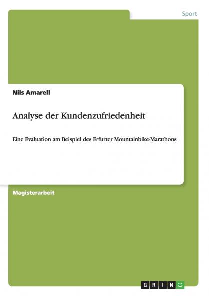 Analyse der Kundenzufriedenheit