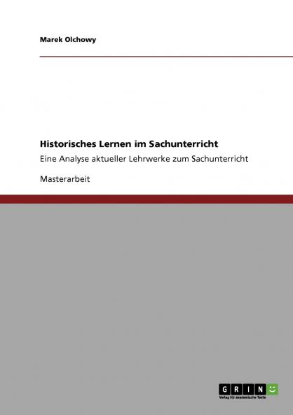 Historisches Lernen im Sachunterricht