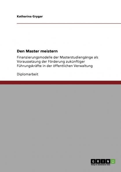 Den Master meistern