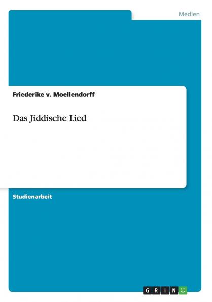 Das Jiddische Lied