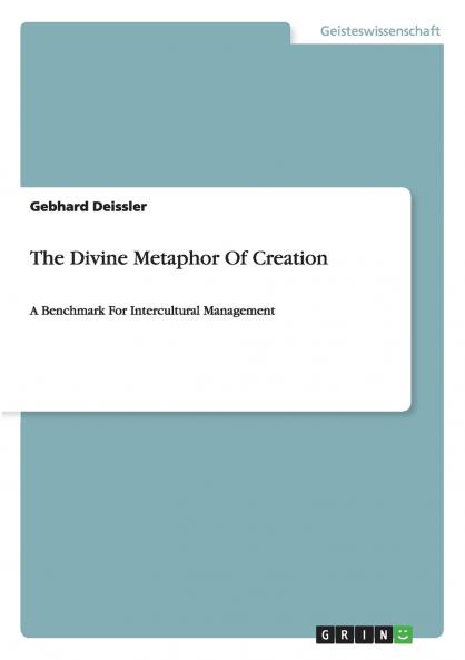 The Divine Metaphor Of Creation