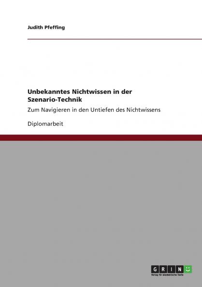 Unbekanntes Nichtwissen in der Szenario-Technik