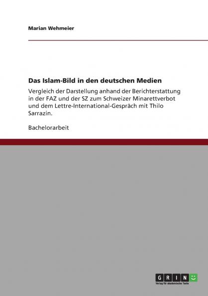 Das Islam-Bild in den deutschen Medien