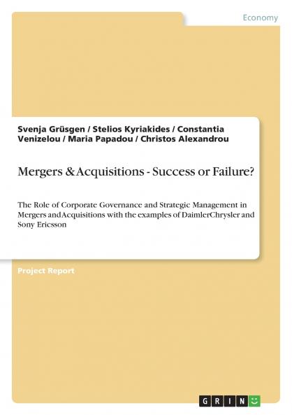 Mergers & Acquisitions - Success or Failure?
