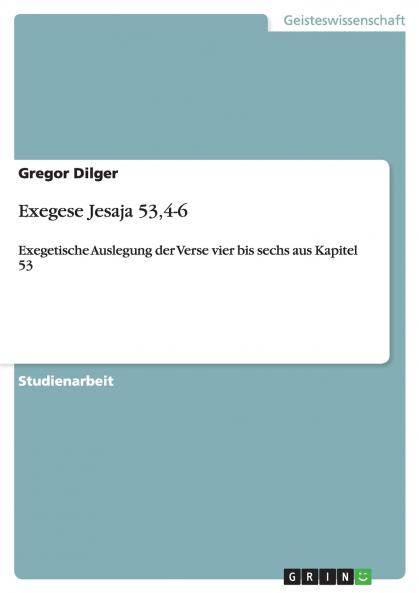 Exegese Jesaja 534-6
