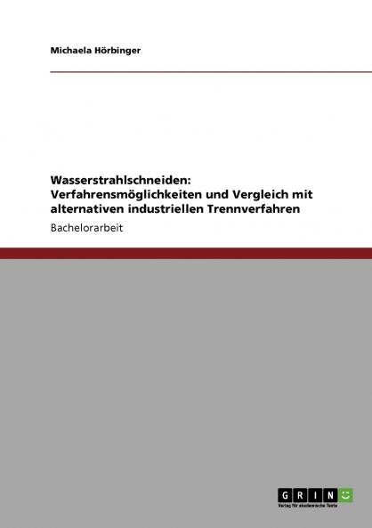 Wasserstrahlschneiden