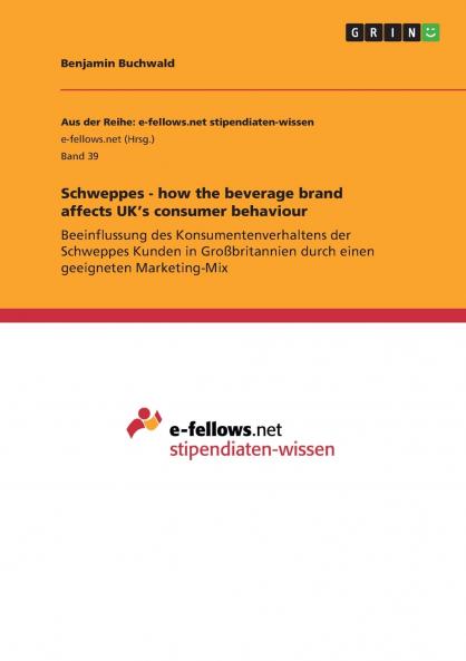 Schweppes - how the beverage brand affects UK's consumer behaviour