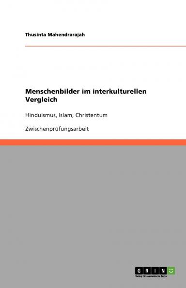 Menschenbilder im interkulturellen Vergleich