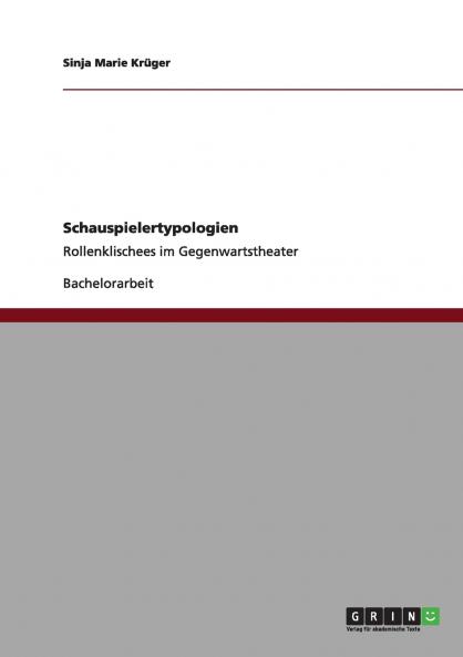 Schauspielertypologien