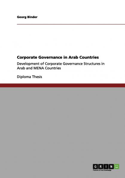 Corporate Governance in Arab Countries