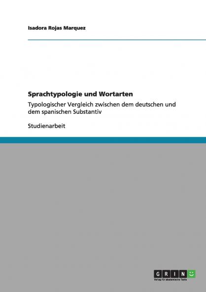 Sprachtypologie und Wortarten
