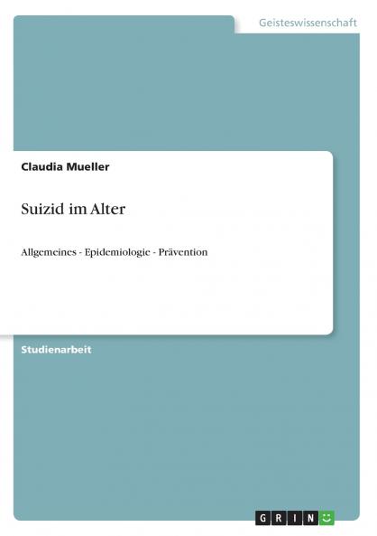 Suizid im Alter