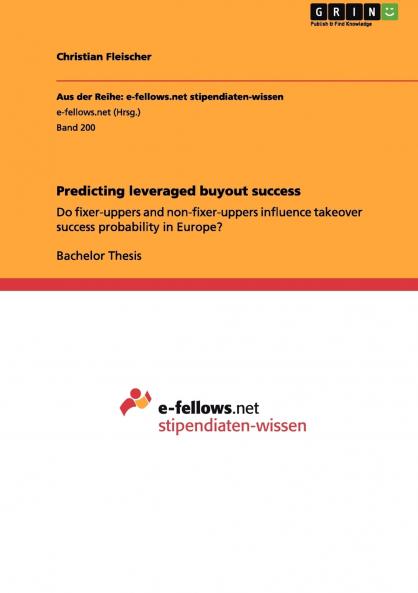 Predicting leveraged buyout success