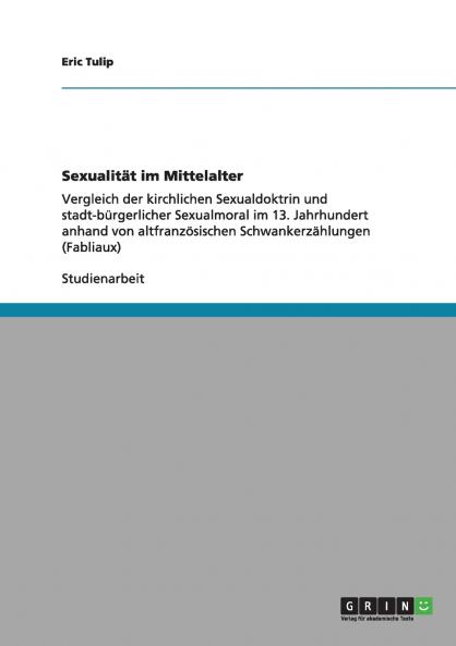 Sexualität im Mittelalter