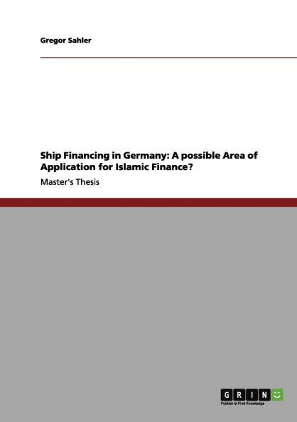 Ship Financing in Germany