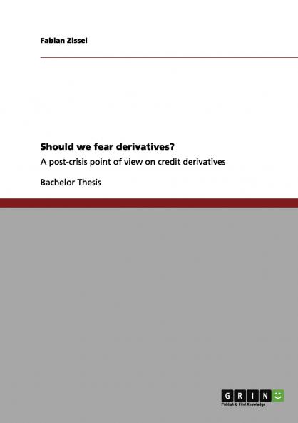 Should we fear derivatives?