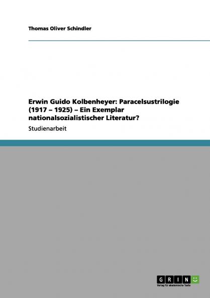 Erwin Guido Kolbenheyer