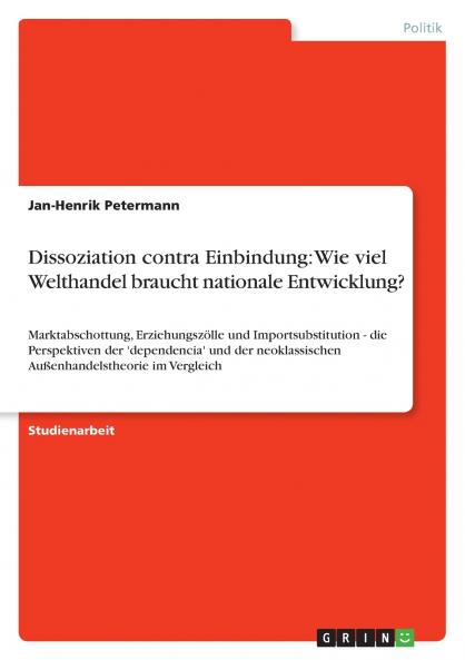 Dissoziation contra Einbindung