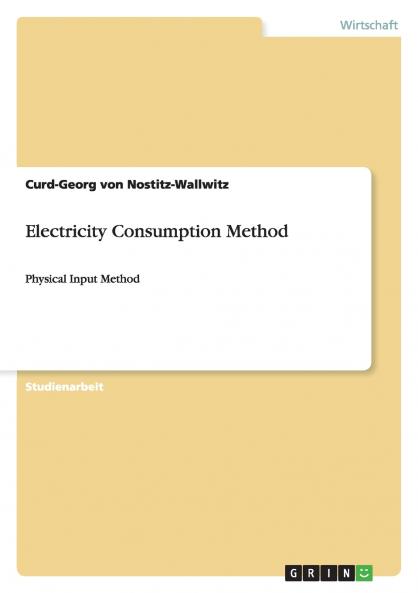Electricity Consumption Method