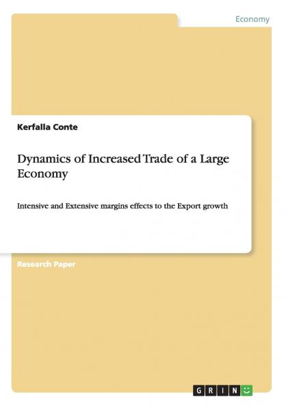 Dynamics of Increased Trade of a Large Economy