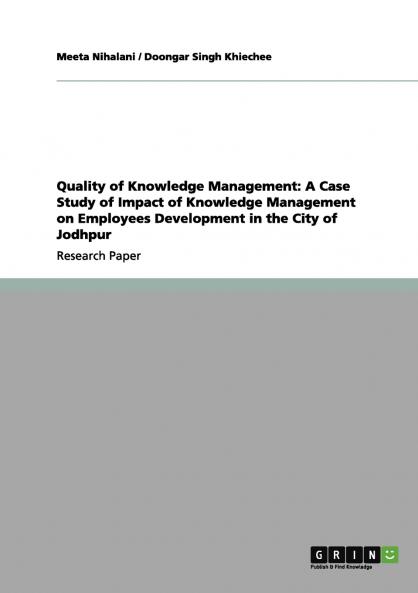 Quality of Knowledge Management
