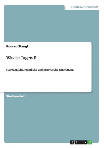 Was ist Jugend?