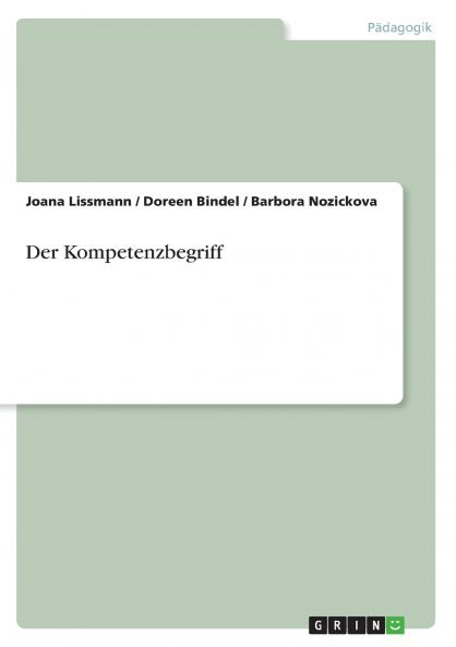Der Kompetenzbegriff