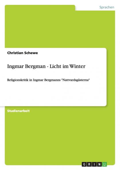 Ingmar Bergman - Licht im Winter