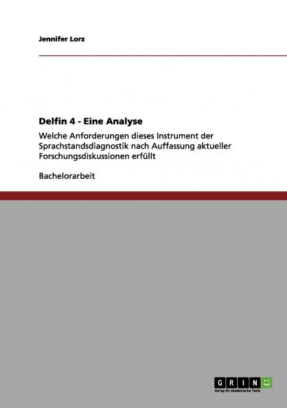 Delfin 4 - Eine Analyse
