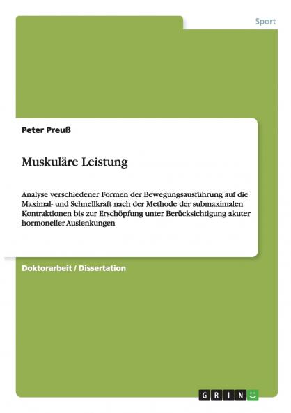 Muskuläre Leistung