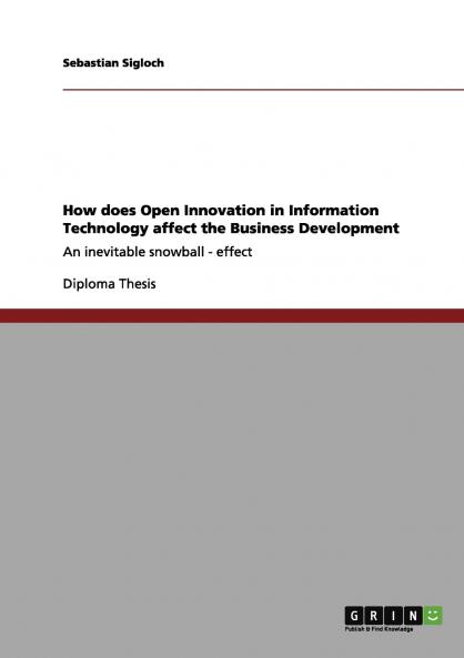 How does Open Innovation in Information Technology affect the Business Development