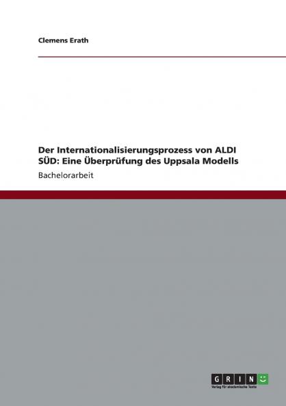 Der Internationalisierungsprozess von ALDI SÜD