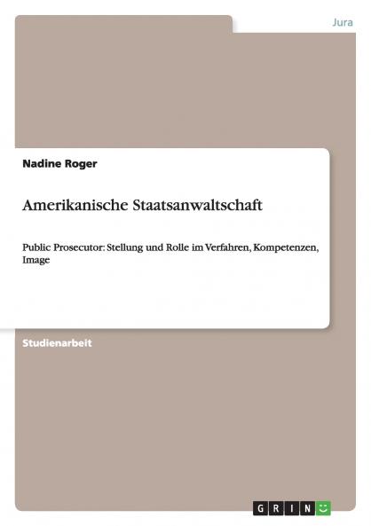 Amerikanische Staatsanwaltschaft