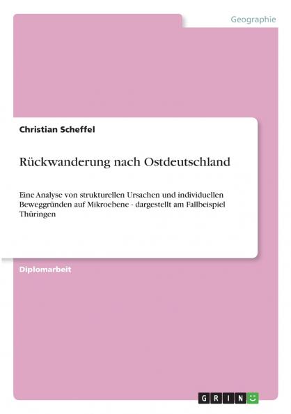 Rückwanderung nach Ostdeutschland